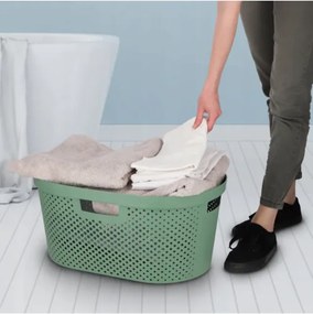 Curver Coș pentru rufe curate Infinity 39 l, verde