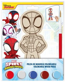 Omul Păianjen Spidey figurină din lemn de pictat