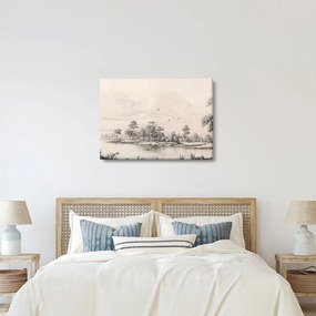 Tablou - Vintage peisaj desen peisaj (70x50 cm)