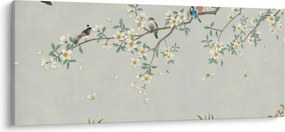 Tablou - Adunarea păsărilor (120x50 cm)