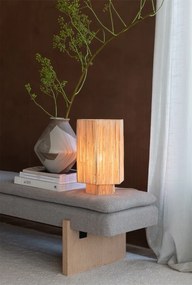 Veioza/Lampa Eco din Rafie, Panama octogon L, natur