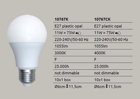 Bec Dimabil LED-E27 11W 1055lm 3000K