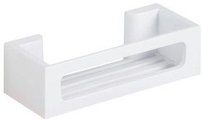 Raft pentru baie alb mat autoadeziv cu Turbo-Loc din plastic Bralia – Wenko