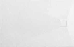 Cada de dus Magnum 120x90 cm alb