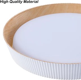 Brilagi ORINO - plafonieră LED dimabilă, 54W/230V, 3000-6000K, alb, Ø43 cm, cu telecomandă