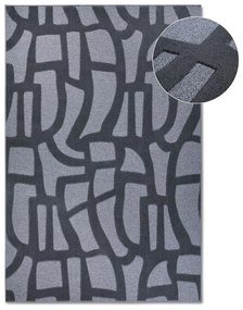 Covor albastru închis din fibre reciclate 160x230 cm Therese – Villeroy&amp;Boch