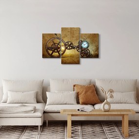 Tablou cu aparatele istorice ale ceasurilor (90x60 cm)