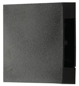 Brilagi - Aplica LED de perete pentru exterior QUADRAY LED/4W/230V neagră IP65