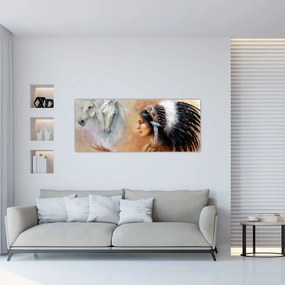 Tablou - Farmecele indienilor (120x50 cm)