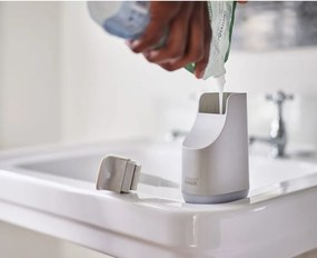 Dozator de săpun lichid bej din plastic 350 ml Slim – Joseph Joseph