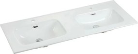 Lavoar incastrat alb Fluminia Siena-120 121 cm
