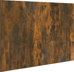 vidaXL Tăblie de pat, stejar afumat, 120x1,5x80 cm, lemn compozit