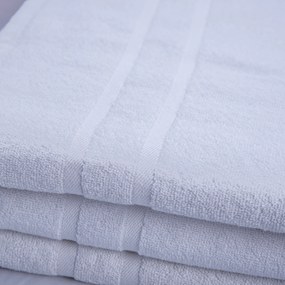 Prosop hotelier Royal 50 x 100 cm alb, 100% bumbac