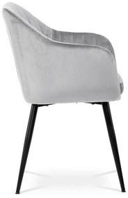 Scaun sufragerie Prevalecio (argintiu). 1120638