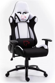 Scaun de birou/ gaming Fainan (alb). 1069102