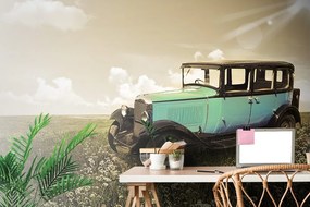 Fototapet mașina retro