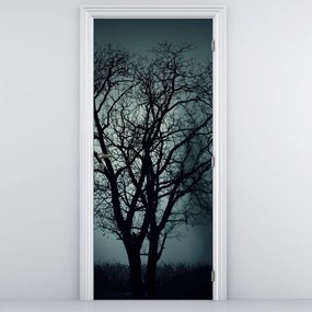 Fototapet pentru ușă - Copaci în umbră (95x205cm)
