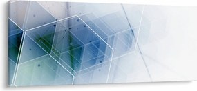 Tablou - Figuri geometrice (120x50 cm)