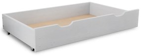 Sertar sub pat Culoare Alb, 150 cm