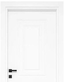 Usa Interior din MDF Novo Doors NDF22 LUX PREMIUM SOFT TOUCH, Cadru din Lemn Masiv, KIT COMPLET, Toc Reglabil de 10 CM INCLUS, Plinta pe Ambele Parti