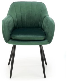 Scaun de sufragerie Kiersten (verde închis). 1039620