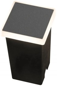 Spot LED incastrabil de exterior ambiental IP65 ALF SQUARE gri