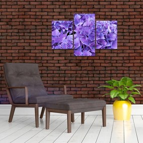 Tablou cu flori violete (90x60 cm)