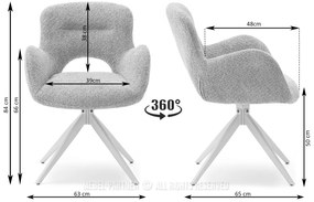 Scaun Milla (verde + negru). 1111185