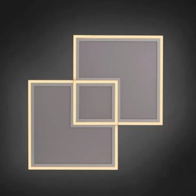 Plafonieră LED dimabilă EDGING LED/51W/230V Leuchten Direkt 14855-16 + telecomandă