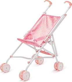 Baby Mix Cărucior de golf pliabil pentru păpuși Tara roz, 54 x 28 x 50 cm