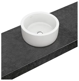 Lavoar pe blat Villeroy&amp;Boch Architectura, 40cm, Alb Alpin, 41254001