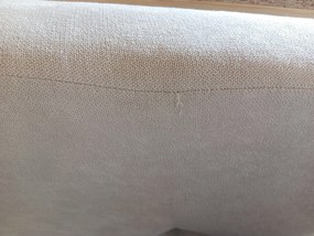 PROMOTIE Set canapea extensibila in forma de U VENORIA 285x146 cm, crem + 2 perne GRATUIT II. calitate