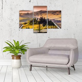 Tablou cu peisaj în carte (90x60 cm)