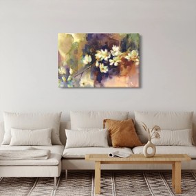 Tablou - Magnolii albe, pictură (90x60 cm)