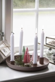 Sfesnic metalic de Advent CANDLES MALVA