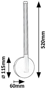 Aplica LED stil minimalist Nivaro