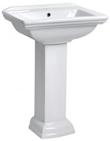 Lavoar ceramic Kleopatra 13, cu piedestal