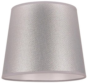 Duolla - Abajur pentru lampă de birou CLASSIC M E27, Ø 24 cm, argintiu