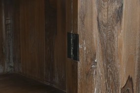 Dulap, natur, din lemn de tec, Timberly