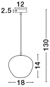 Pendul modern design decorativ Cedro NVL-8436403