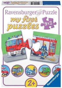PUZZLE VEHICULE MOTORIZATE, 9X2 PIESE (RVSPC07332)