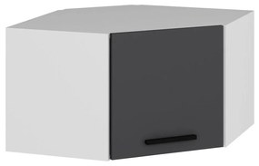 Raft de perete, de colț Bubose 5 (alb + antracit) . 1095733