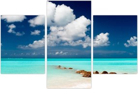 Tablou - Plaja tropică (90x60 cm)
