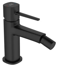 Baterie bideu monocomanda Laveo POLLA, negru satinat