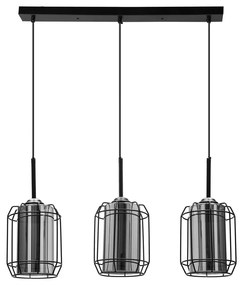 Lustră neagră 15x67 cm Jonera – Candellux Lighting