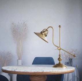 Lampa de masa stil industrial din alama personalizabila Alice