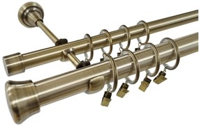 Galerie dubla FULDA - 25/19 - AUR ANTIC (Alege marime: 280 cm)