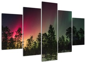 Tablou cu Northern Lights (150x105 cm)