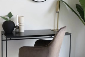 Birou Vita cu cadru negru 100x45x75 cm