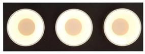 Plafoniera LED negru sampanie RAYMOND 3L